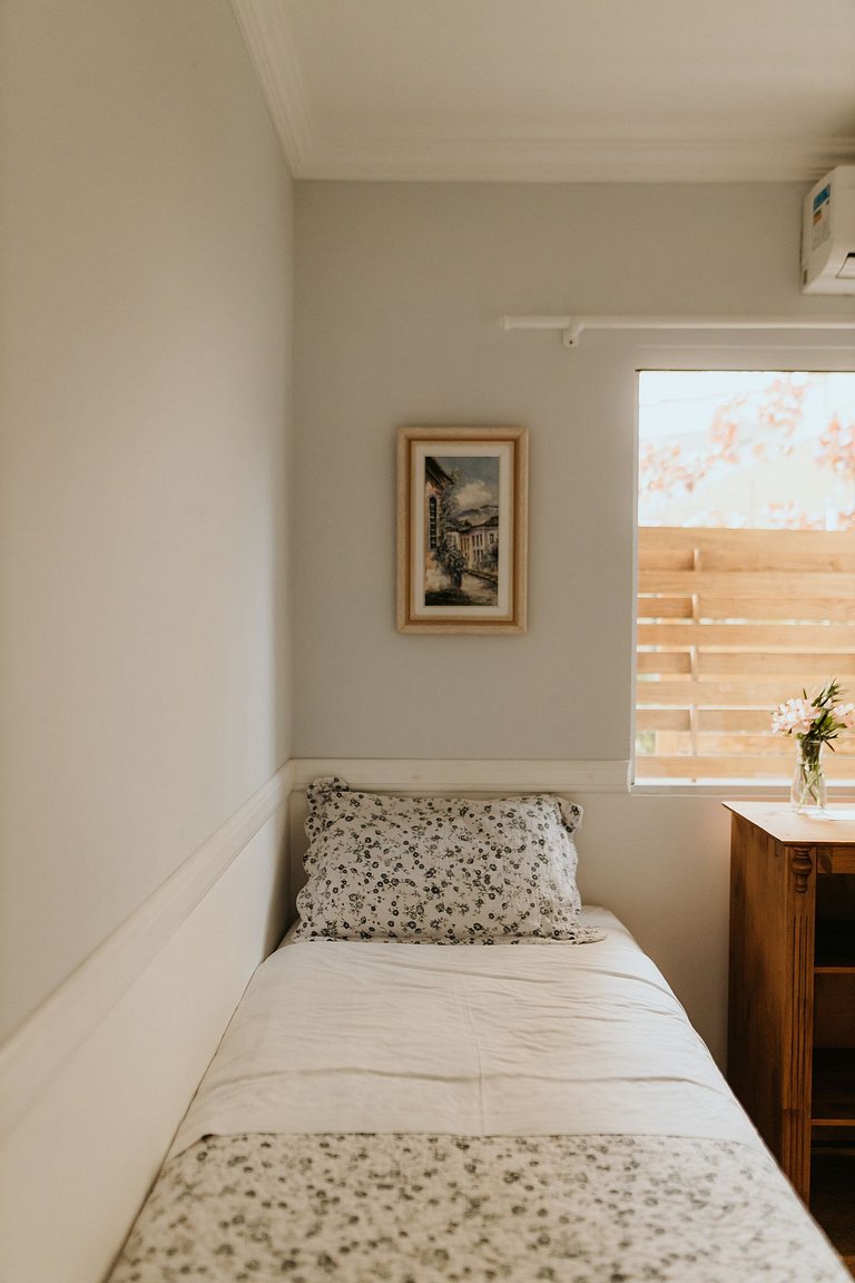 Suíte em pousada de charme em Jurerê