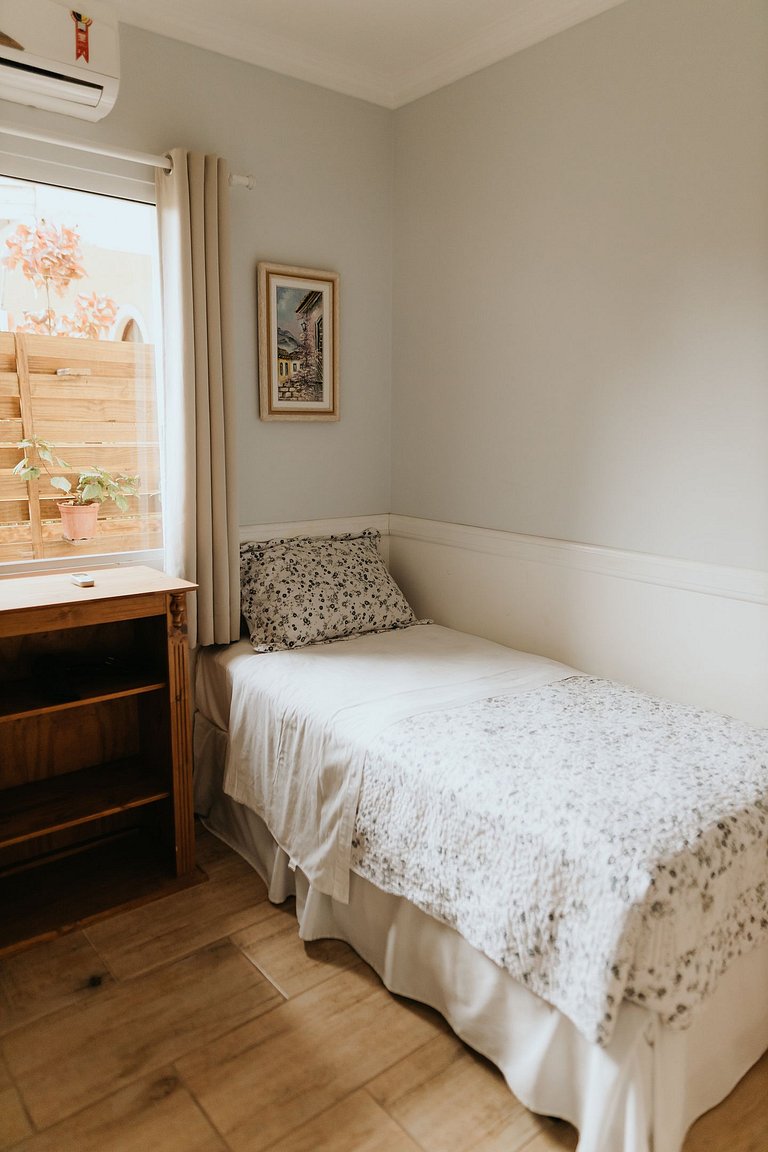 Suíte em pousada de charme em Jurerê