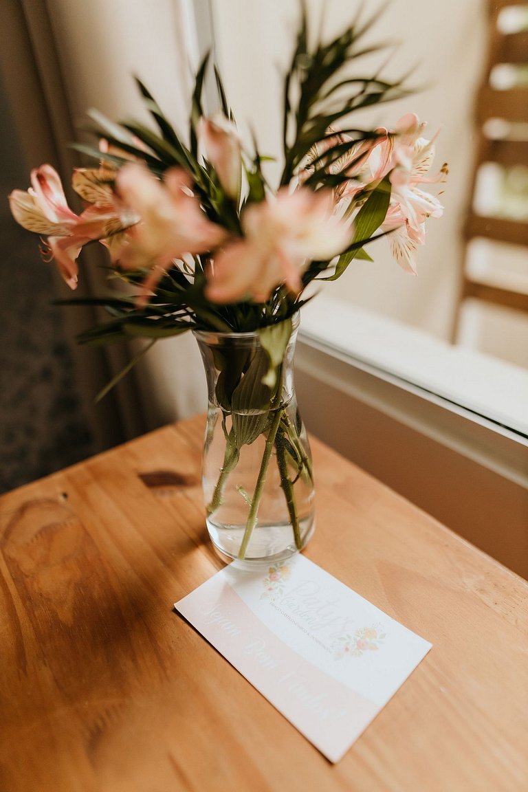 Suíte em pousada de charme em Jurerê