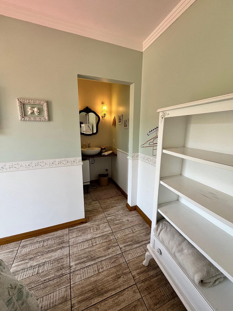 Suíte em pousada de charme em Jurerê