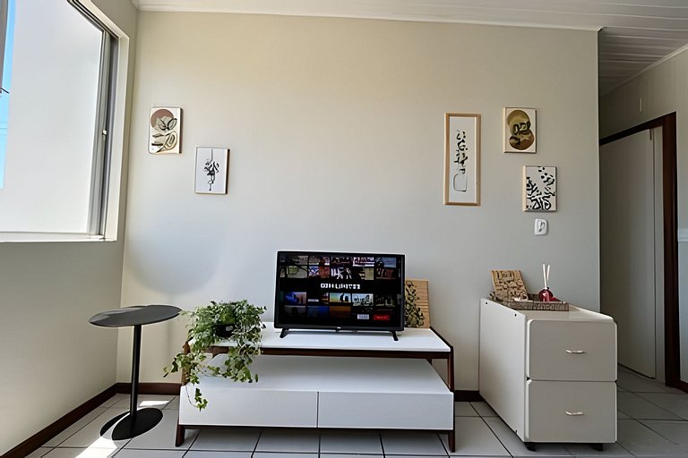 Linda vista praia/ churrasqueira