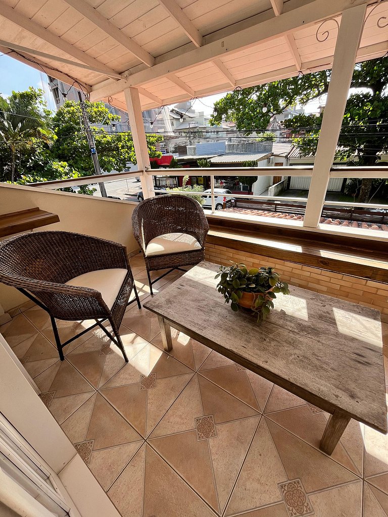 Suíte em pousada de charme em Jurerê