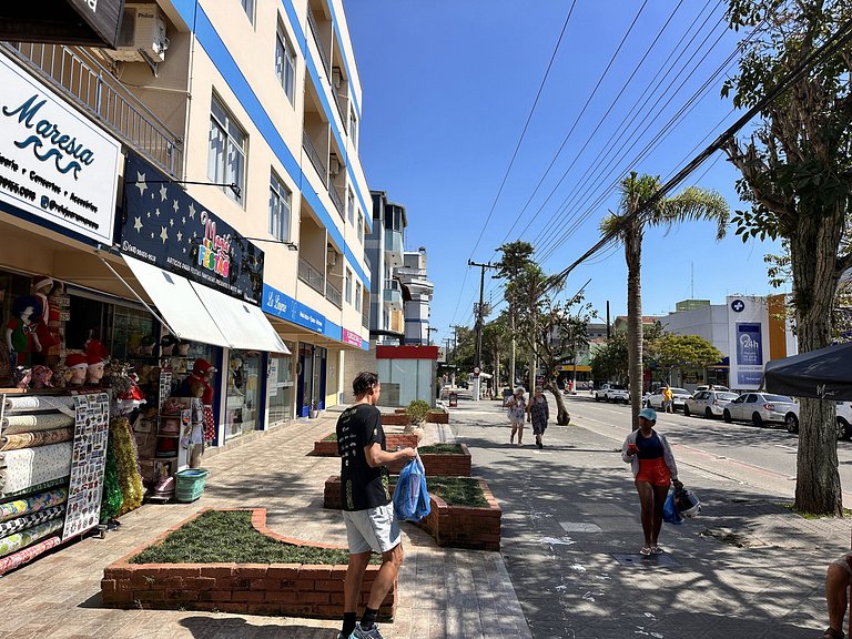 104 Condomínio próximo mar, balcón e Parrilla