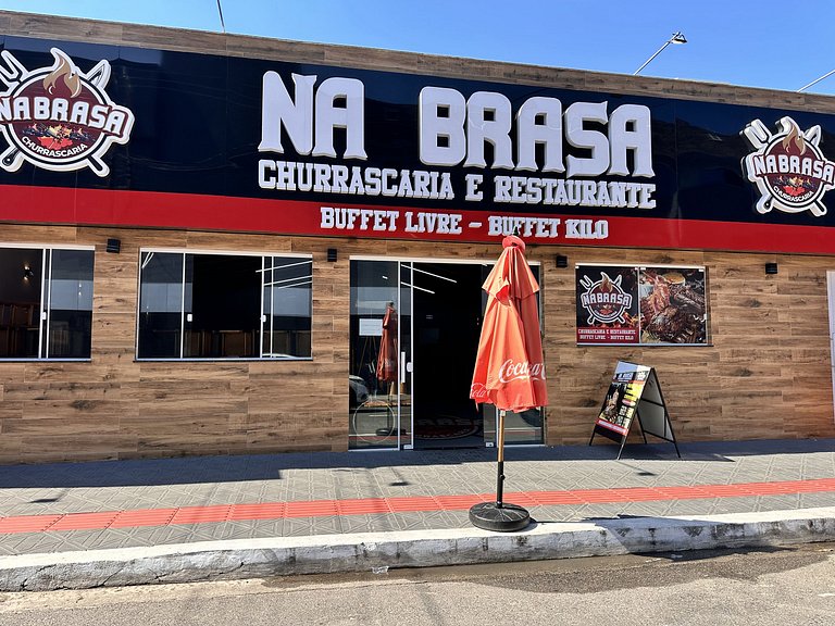 103 Condomínio próximo mar, balcón e Parrilla