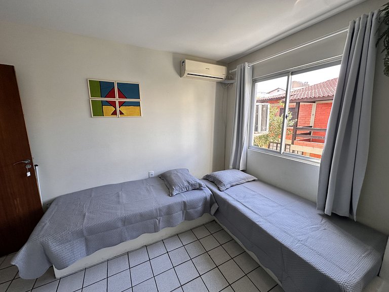 102 Condomínio próximo mar, balcón e Parrilla