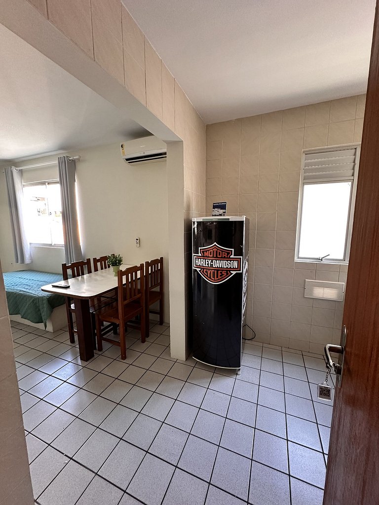 104 Condomínio próximo mar, balcón e Parrilla