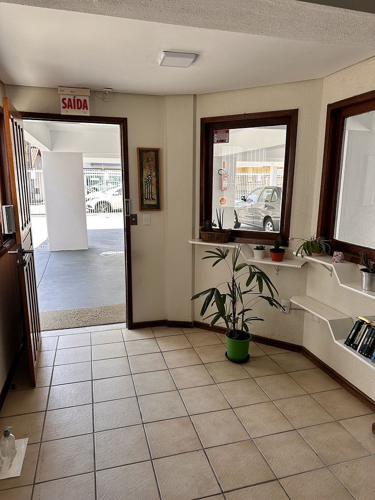 104 Condomínio próximo mar, balcón e Parrilla