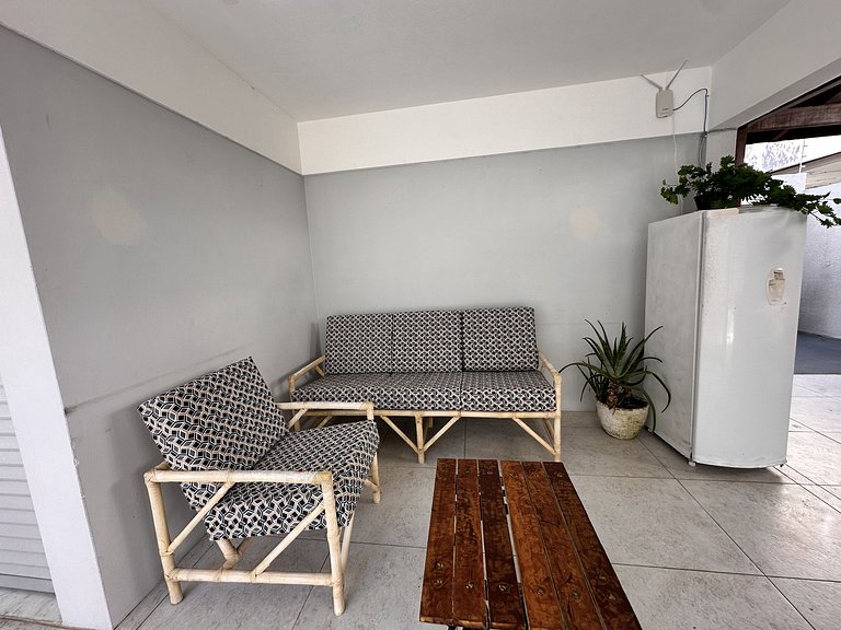 104 Condomínio próximo mar, balcón e Parrilla