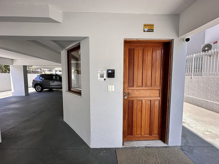 203 Condomínio próximo mar, balcón e Parrilla