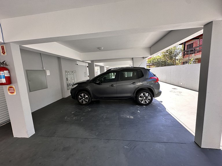 202 Condomínio próximo mar, balcón e Parrilla