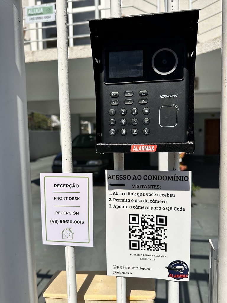 202 Condomínio próximo mar, balcón e Parrilla