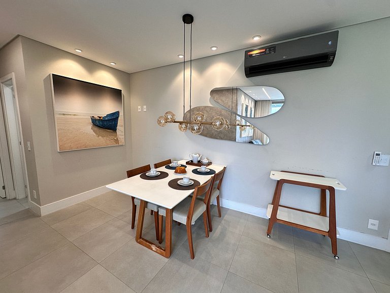 Vista incrível + piscina borda infinita | 2 suítes