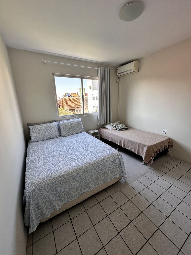 202 Condomínio próximo mar, balcón e Parrilla