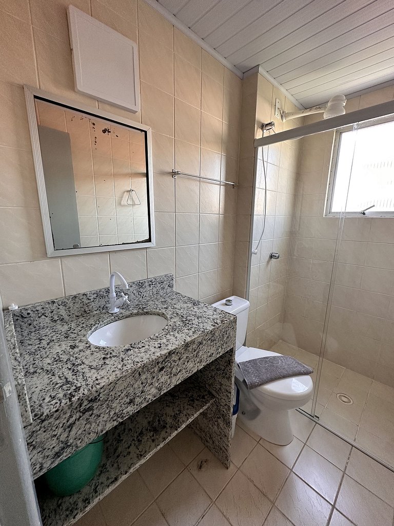 103 Condomínio próximo mar, balcón e Parrilla