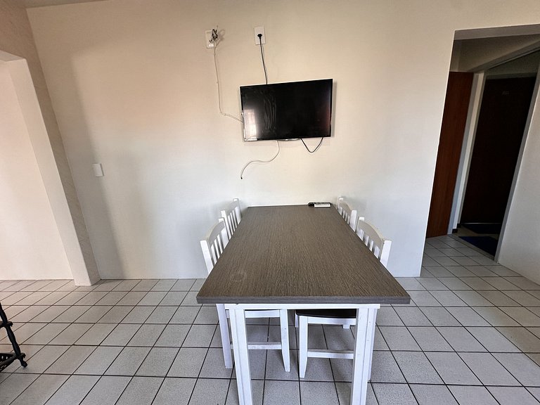 203 Condomínio próximo mar, balcón e Parrilla