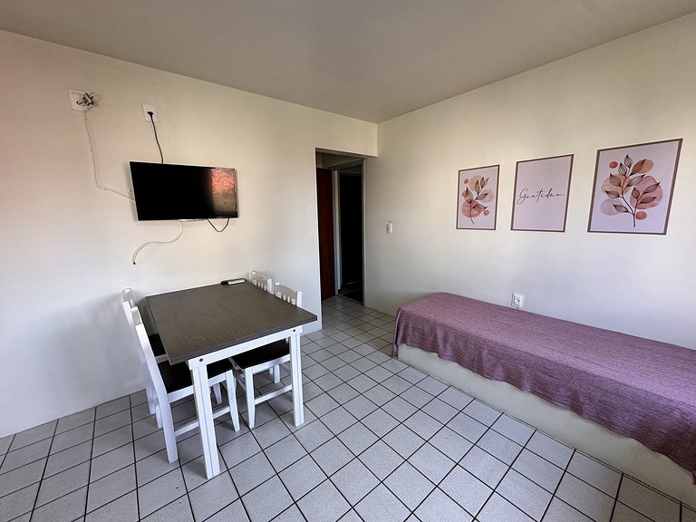 203 Condomínio próximo mar, balcón e Parrilla