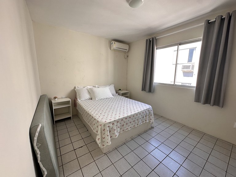 203 Condomínio próximo mar, balcón e Parrilla