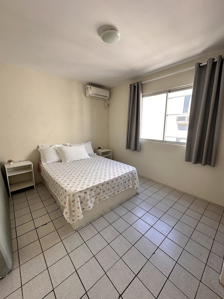 203 Condomínio próximo mar, balcón e Parrilla