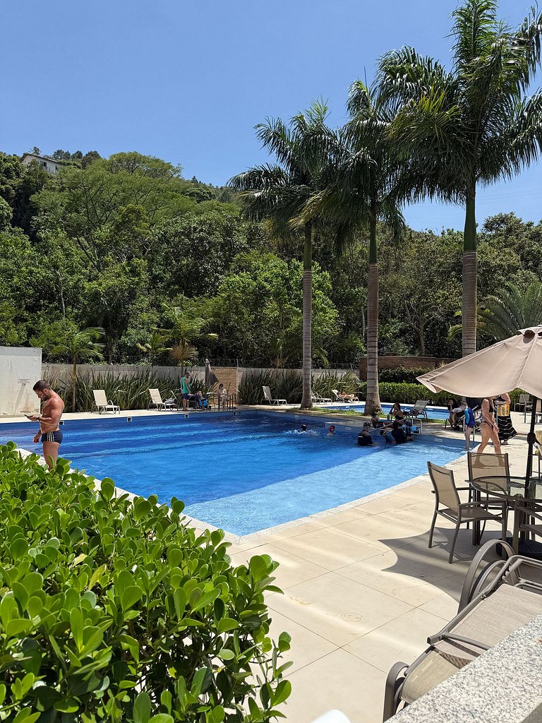 Até 6 pax | Piscina, Churrasqueira e Garagem